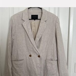 Banana Republic Women's Light Tan Blazer